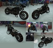 Moto Wolfrider Apocalypse & Future Edition Mod Porteado de GTA 5